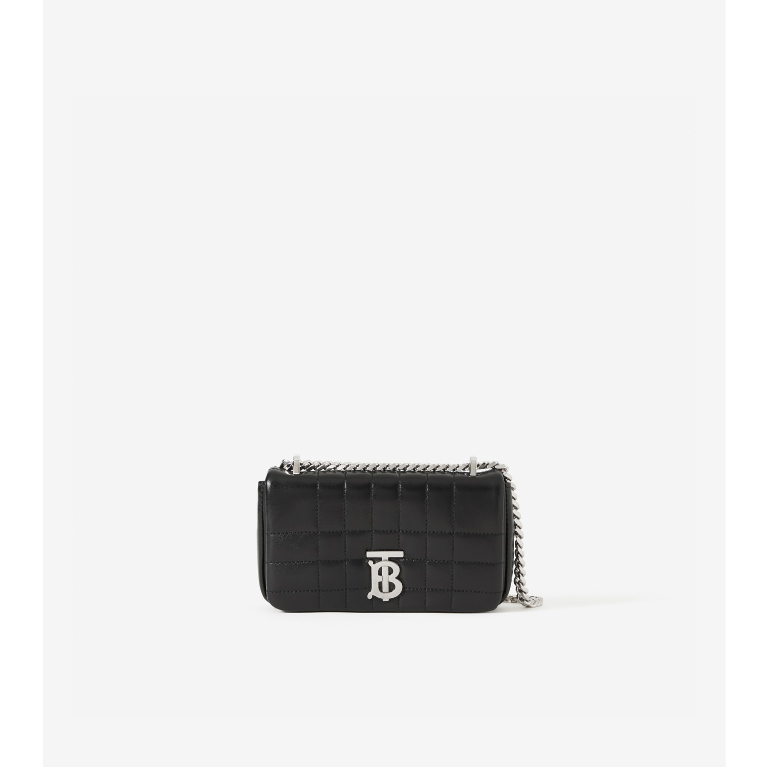 Lola Small Leather Shoulder Bag in Black - Burberry