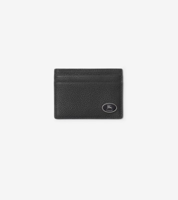 Cotswolds Card Case in Black - Men, Leather | Burberry® Official