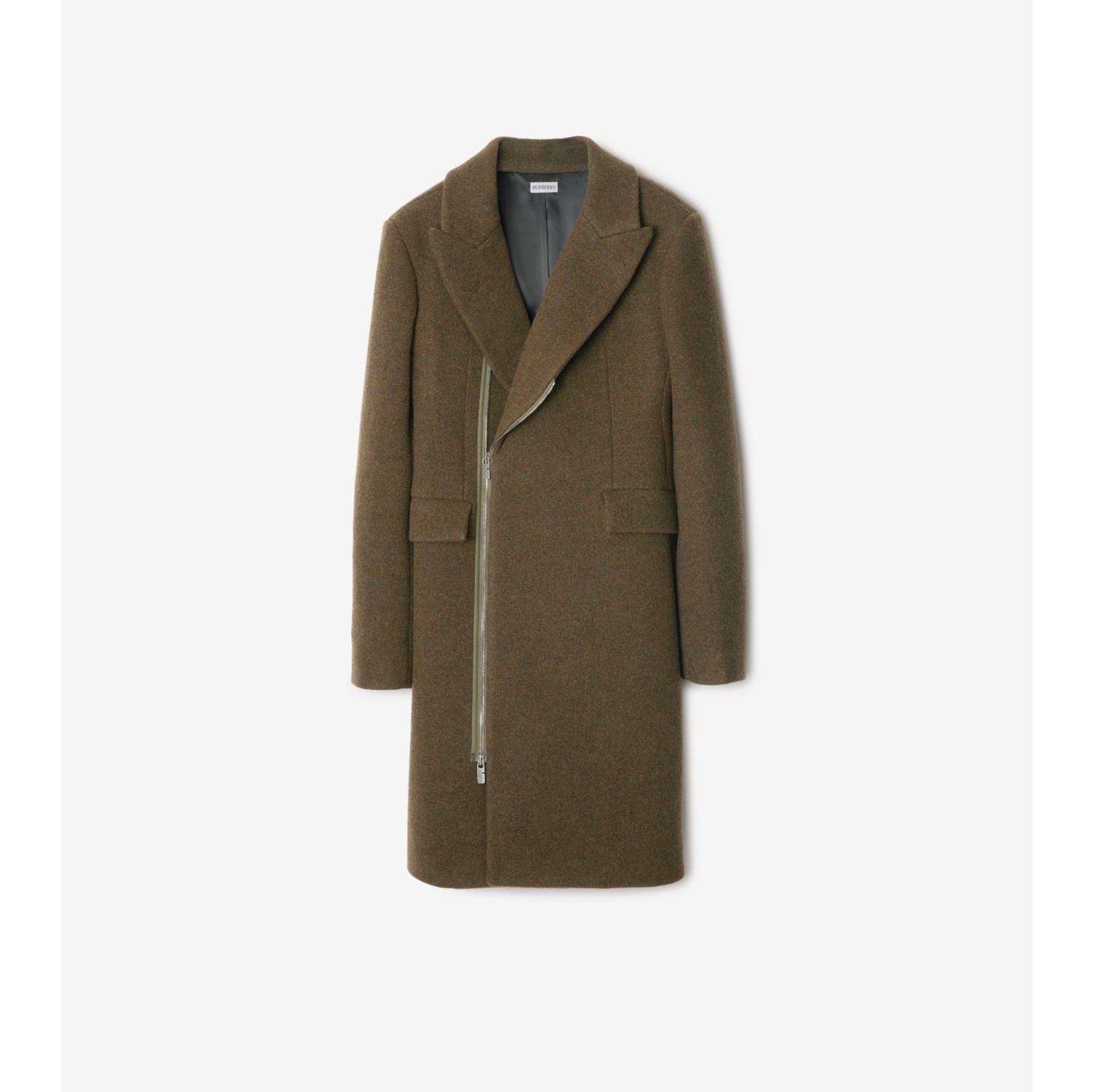 Burberry trench coat with zipper best sale