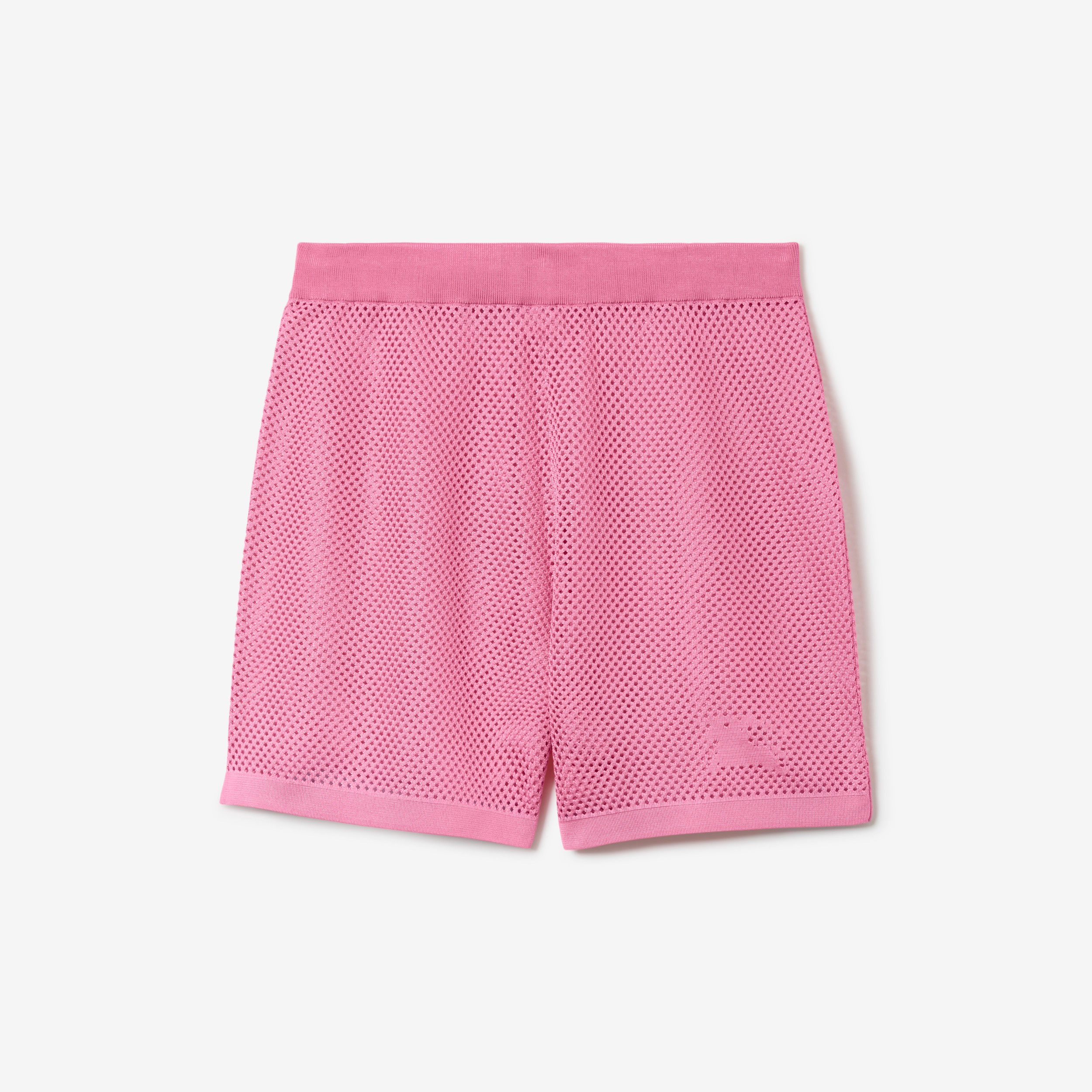 EKD Mesh Shorts in Bubblegum Pink Women Burberry® Official