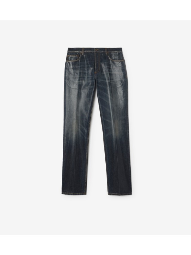 パンツ 00s Burberry fade wide straight denim E43C23B4-EBFC-4243-BDF5-