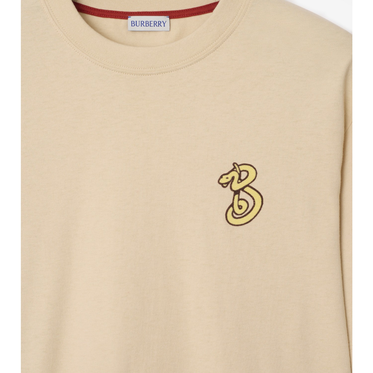 B Snake Cotton T-shirt