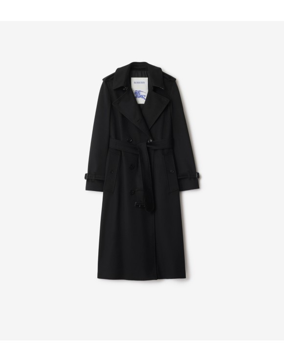 Long Cashmere Kensington Trench Coat
