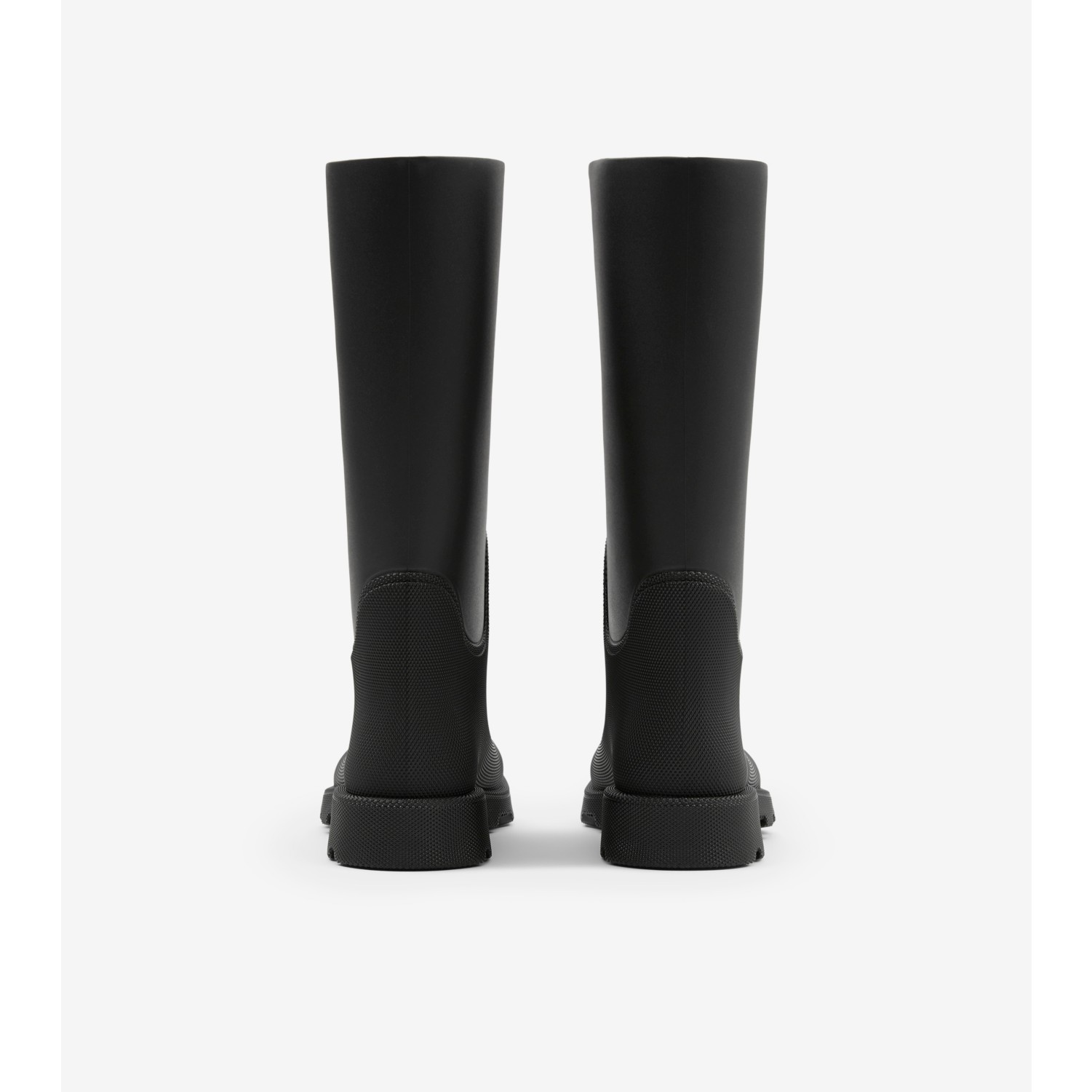 Rubber Marsh High Boots in Black - Women | Burberry® Official