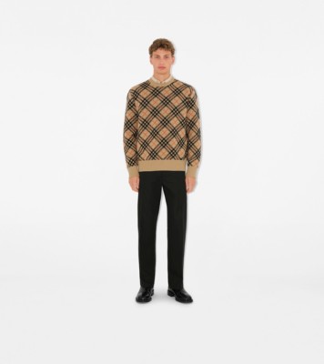 Pull En Cachemire 100% Pur Autumn Cashmere - Taille S, Motif Buffalo Check Multicolore, Col Rond, Neuf Avec étiquettes