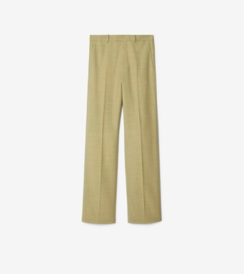 Burberry hanover wool ankle pants hotsell