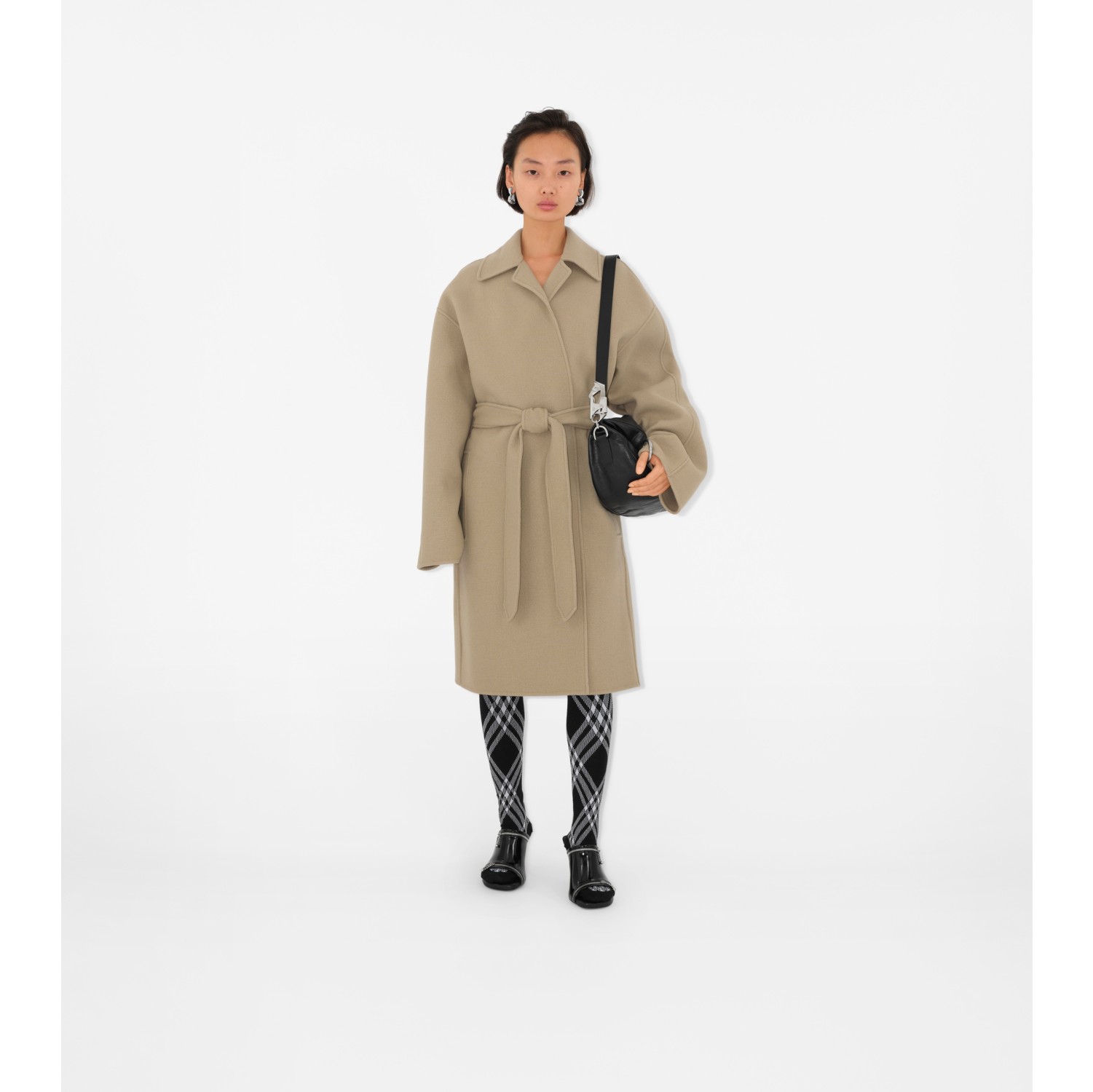 Manteau portefeuille en cachemire Field Femme Site officiel Burberry