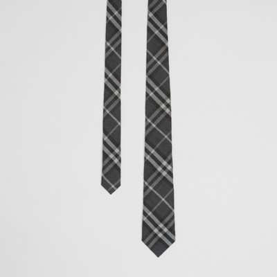 burberry check tie