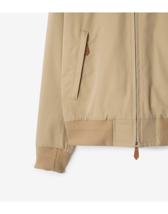 Veste Harrington en gabardine