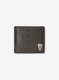 Portefeuille Burberry à rabat B Shield pour homme