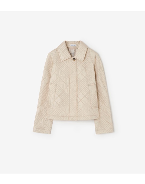 ウィメンズ デザイナー キルティングジャケット | Burberry®