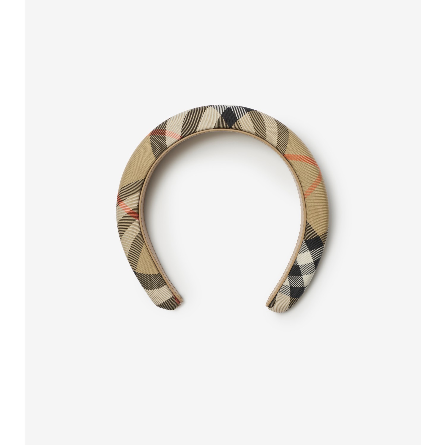 Check Nylon Headband