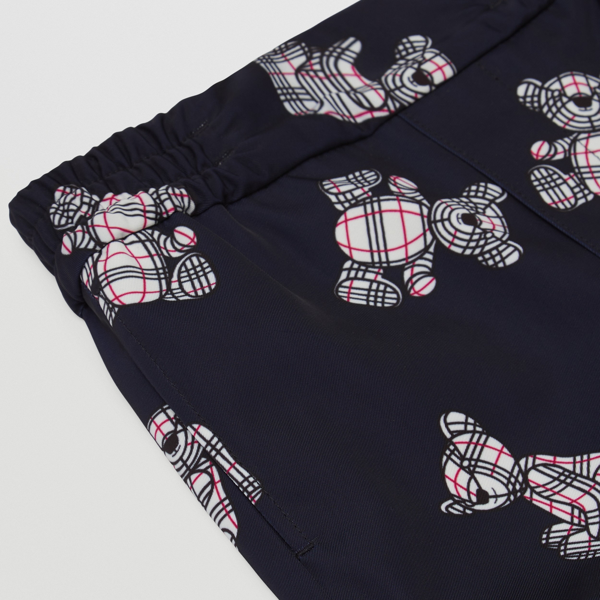 Thomas Bear Print Chino Shorts in Midnight - Children | Burberry® Official - 2