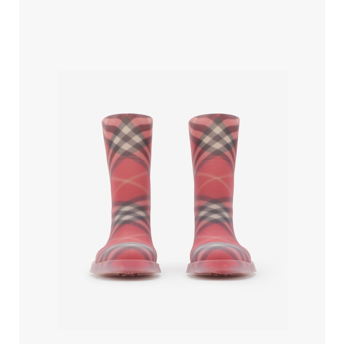  Check Rubber Marsh High Boots