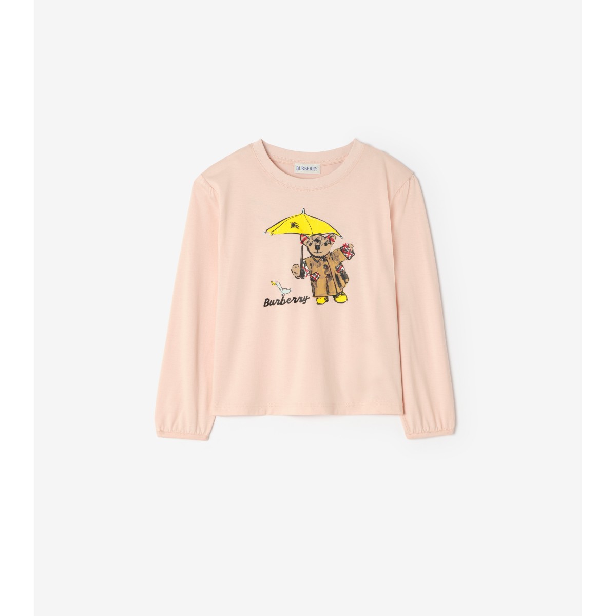  Printed Rain Bear​ Long-sleeve T-shirt