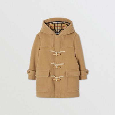 yellow duffle coat