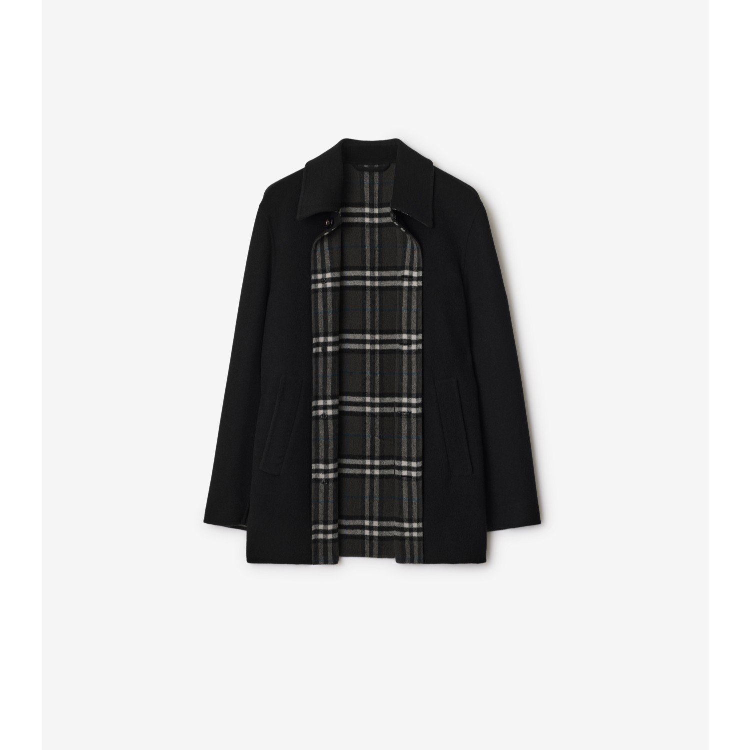 Short Wool Car Coat