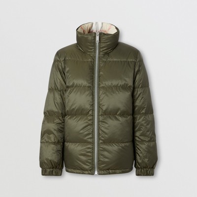 burberry check puffer vest