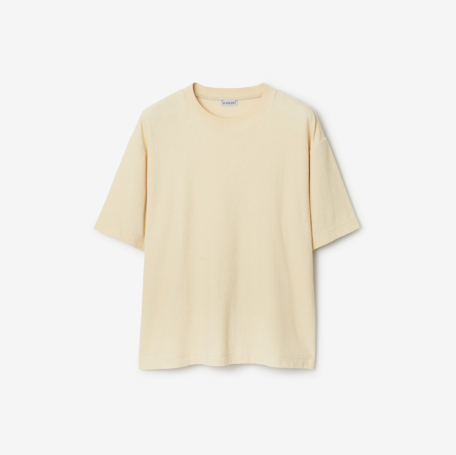 Frottee-T-Shirt aus Baumwolle