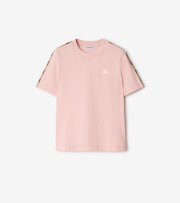 BURBERRY ダック コットンTシャツ ダック コットンTシャツ (ダークネイビー) | Burberry®公式サイト