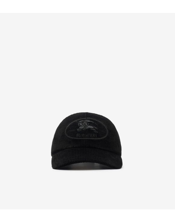 Knight Stamp Corduroy Baseball Cap