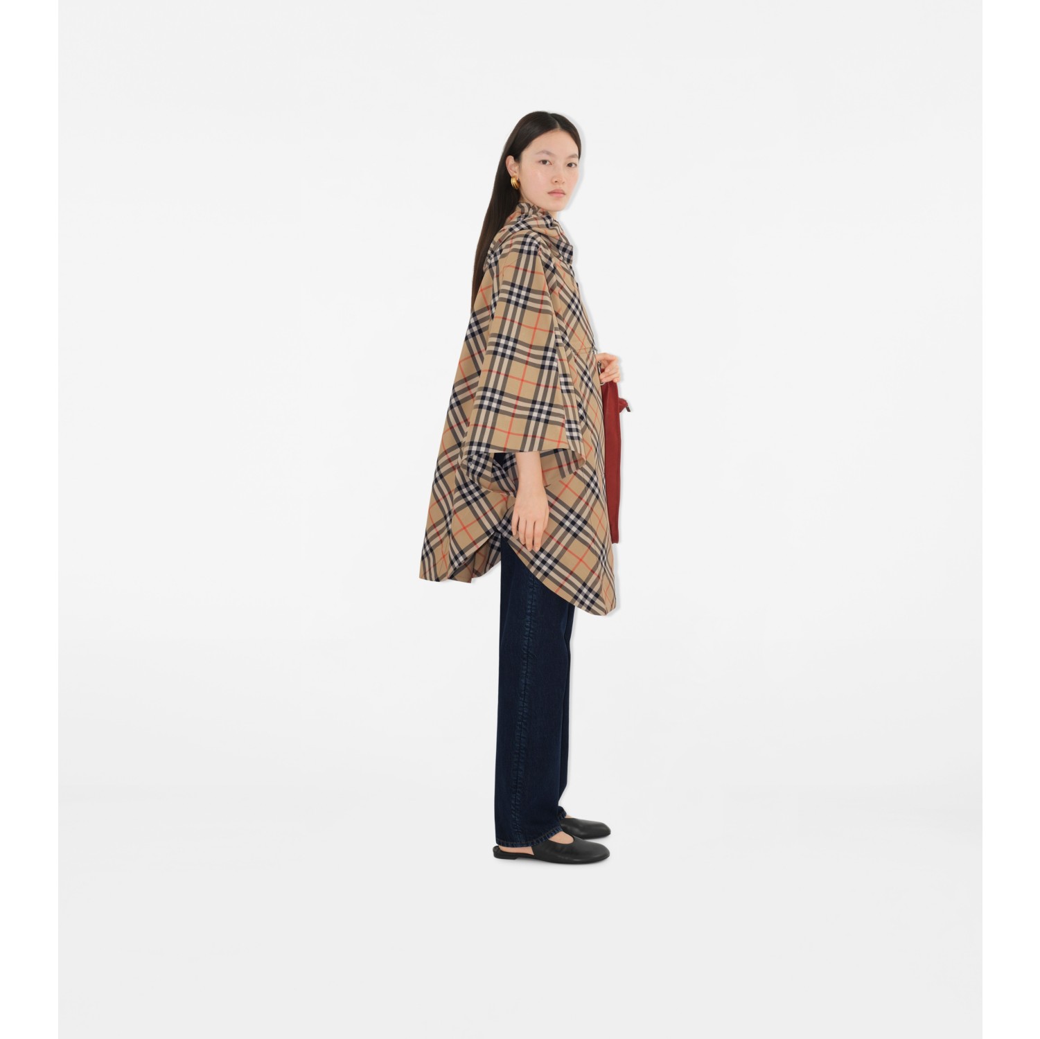 Mantella packaway in twill Check