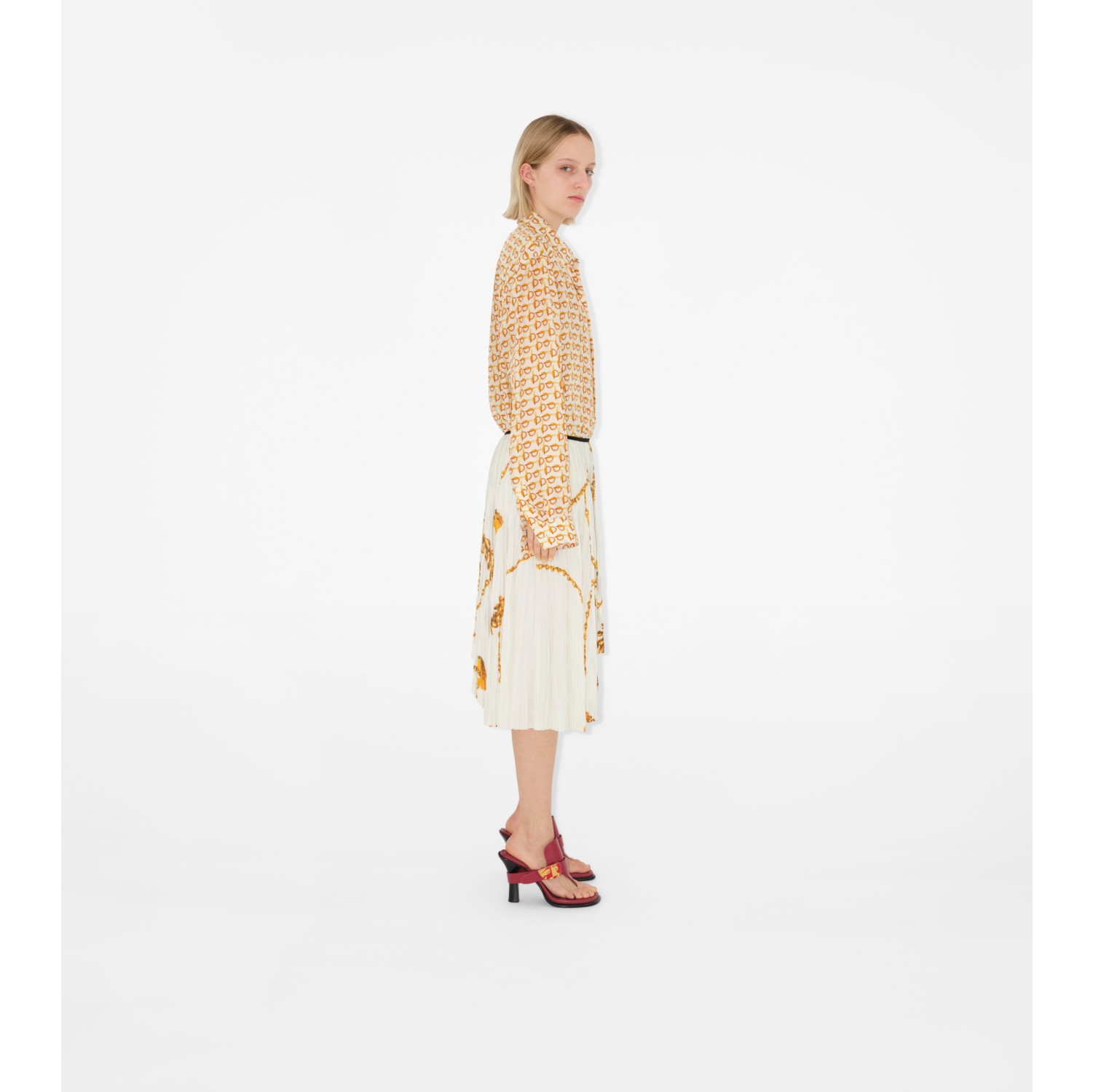 Shield Hardware Jersey Skirt