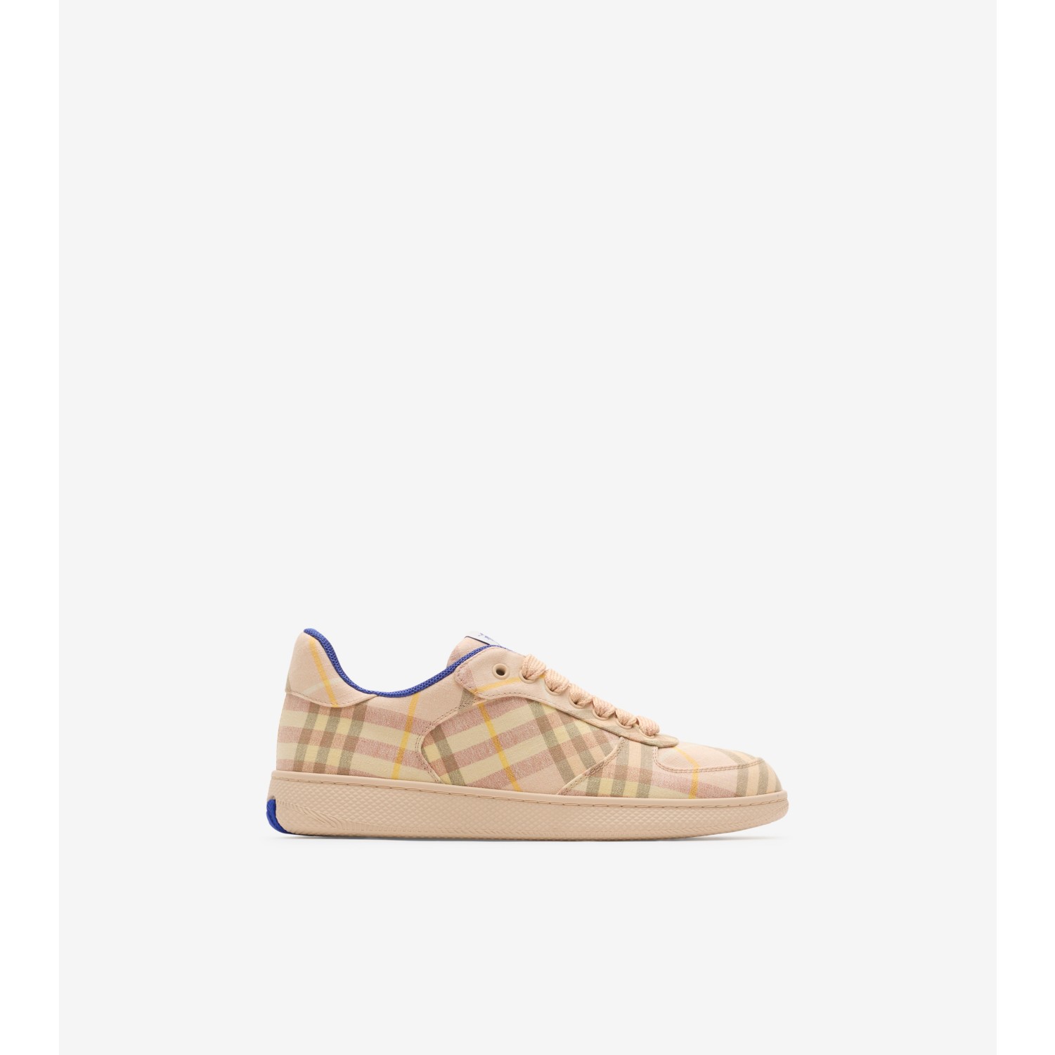 Check Terrace Sneakers in Teacup Women Burberry Official