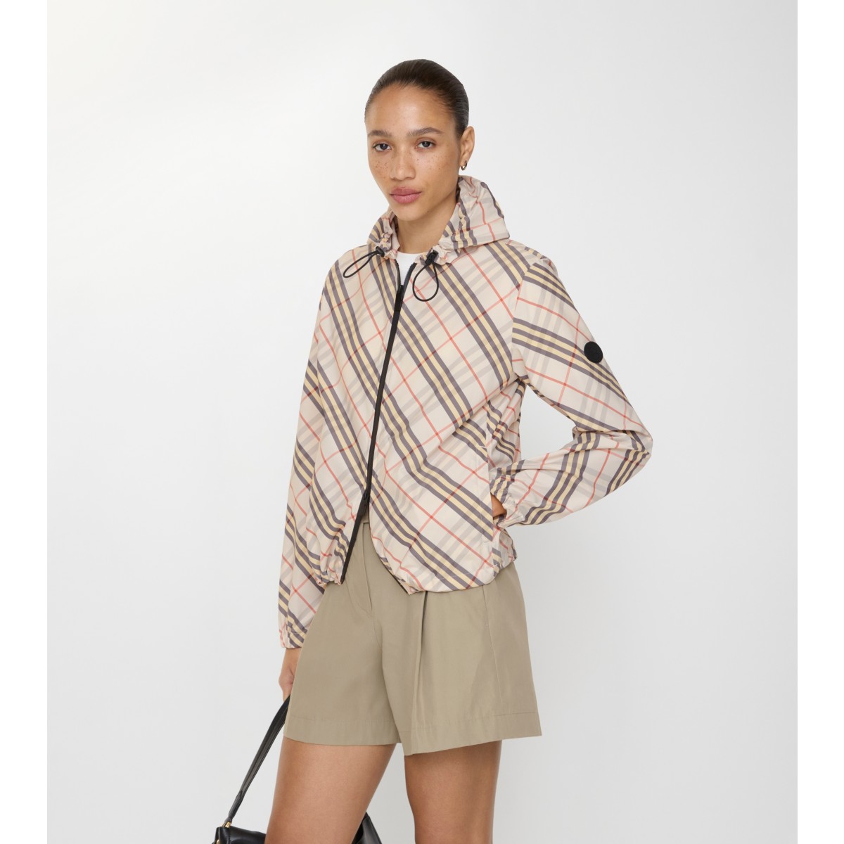  Check Salcombe Hooded Jacket​