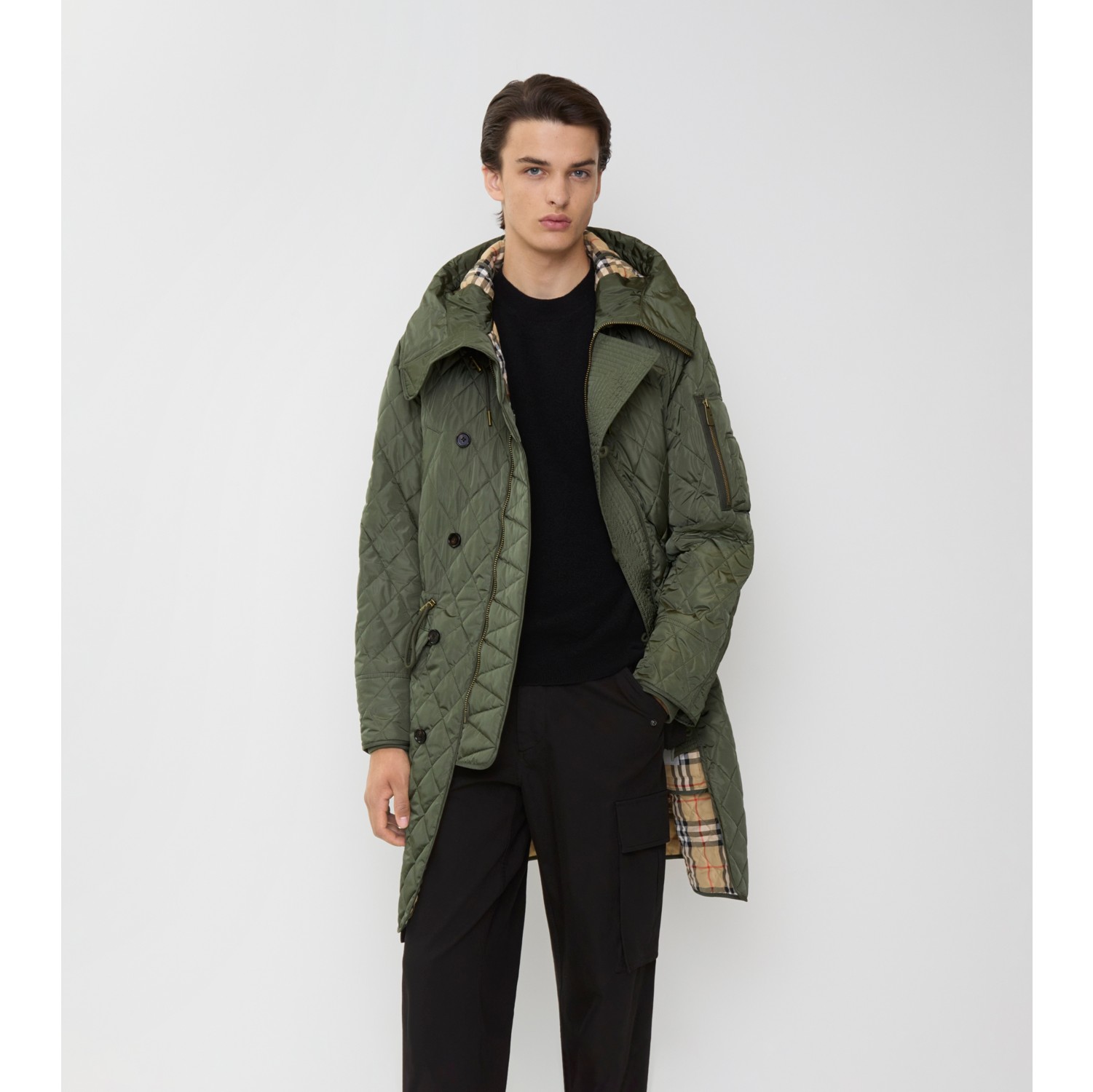 Parka matelassée en nylon rééditée
