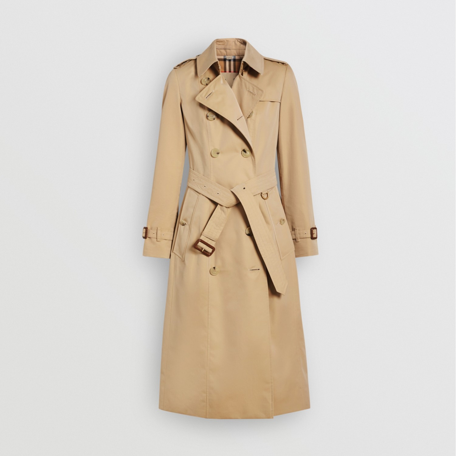 The Mid-length Chelsea Heritage Trench Coat in Honey - Burberry