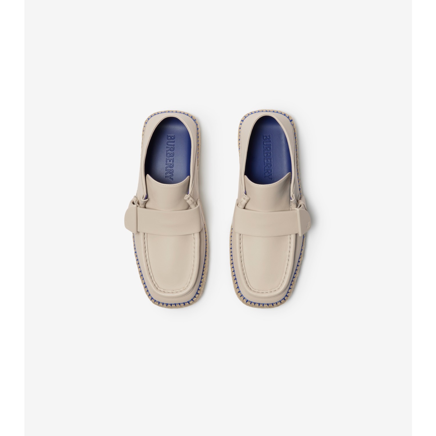 Espadrilles „Deck“ aus Leder