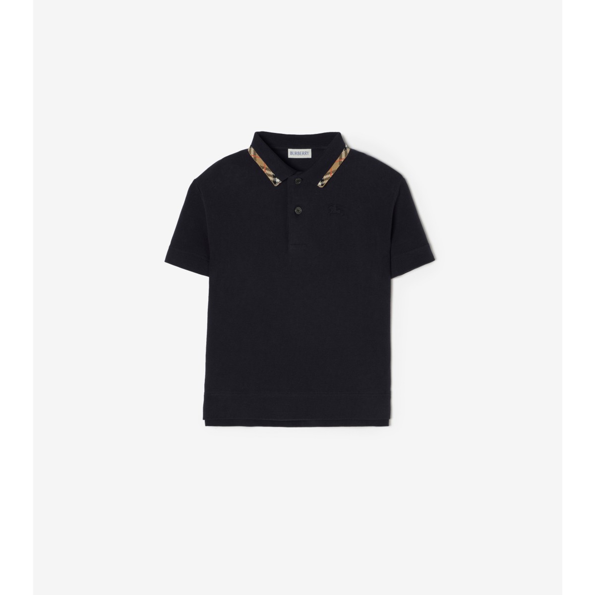 Check Pique Polo Shirt