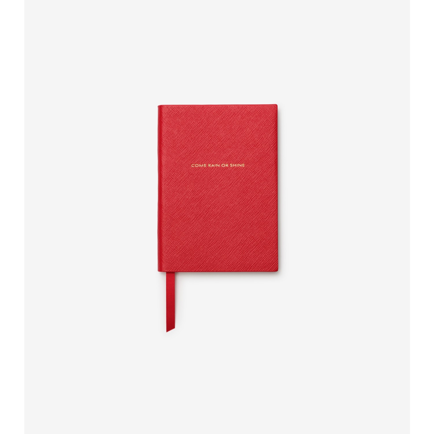 Notizbuch „Soho“ mit „Rain or Shine“-Slogan