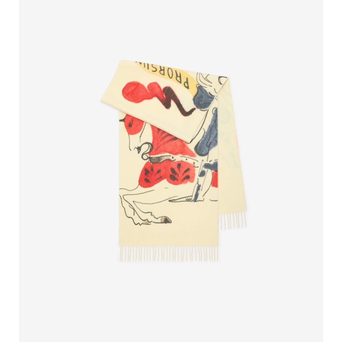  Printed Watercolour EKD Scarf