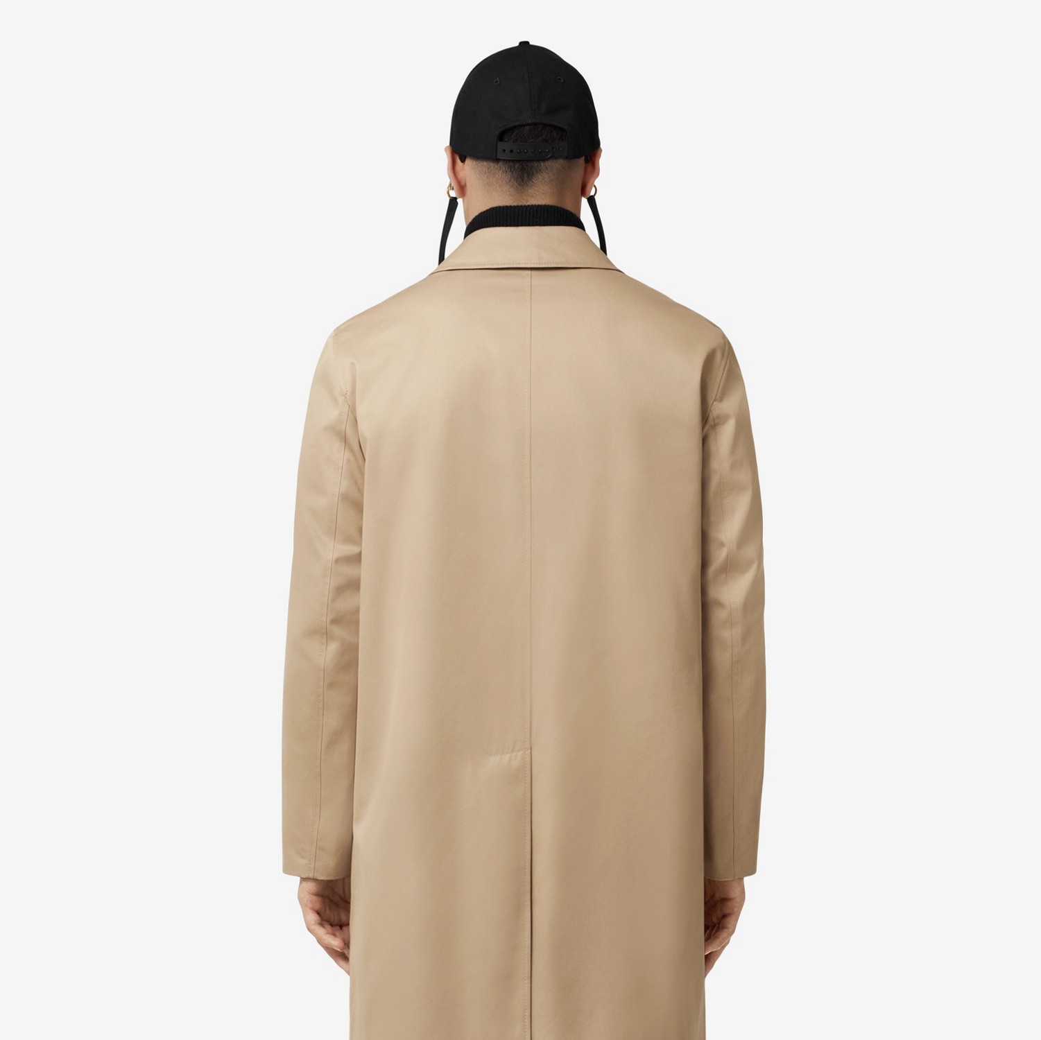 Mid-length Cotton Paddington Car Coat in Soft Fawn - Men | Burberry® Official