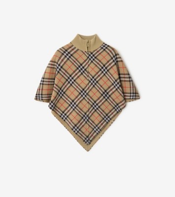 【関税&送料込】Burberry Embroidered Wool Blend Cape Burberry Embroidered Wool Blend Cape | italist