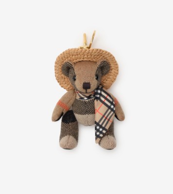 美品　BURBERRY クマ　くま　ベア　ボディバッグ　ウエストポーチ　ウール 名入れ 名前入れ 刺繍 ボディバッグ ウエストポーチ クマ (ショルダー