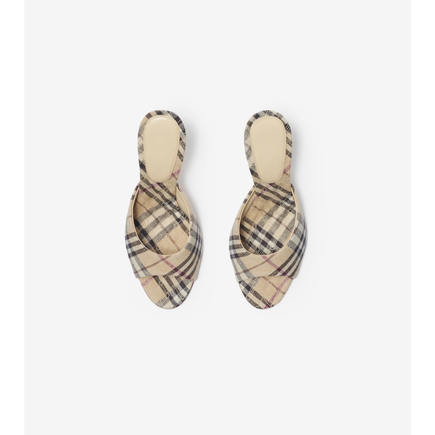 Check Mews High Mules​