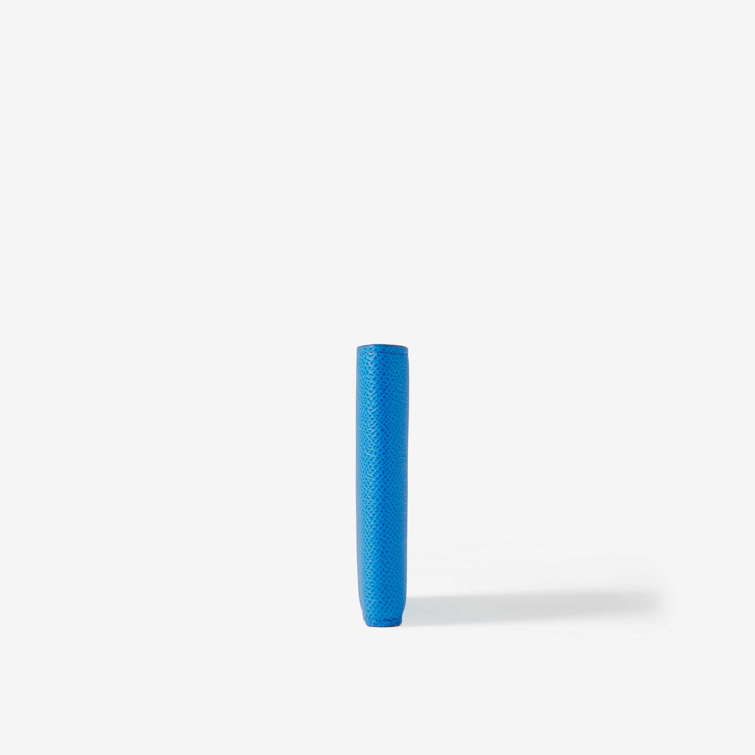 Carteira dobrável TB de couro granulado (Azul Vívido) - Homens | Burberry® oficial - 2
