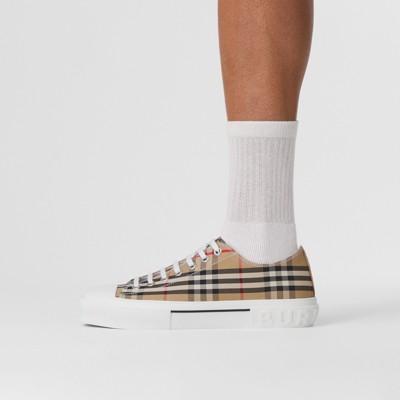 burberry vintage check shoes