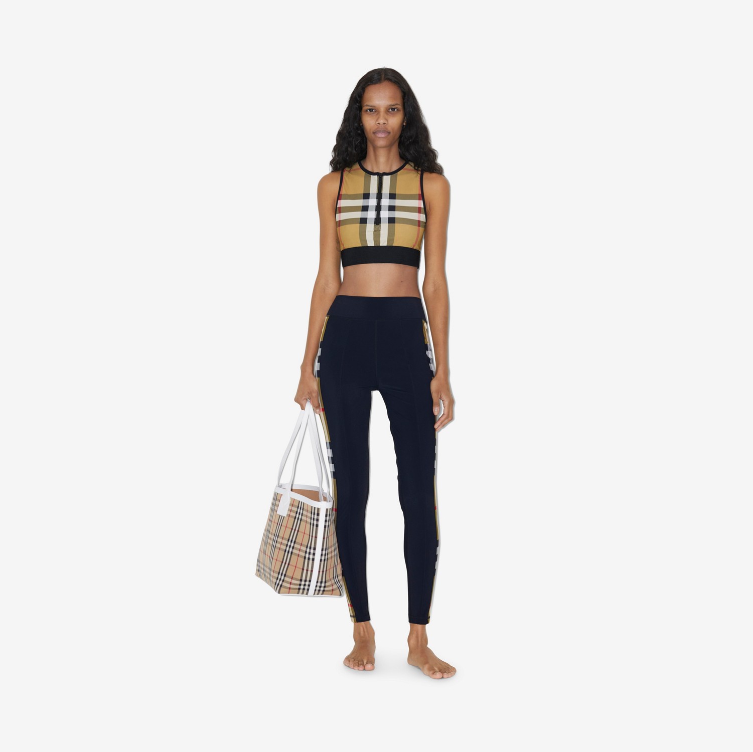 Top Check (Negro) - Mujer | Burberry® oficial