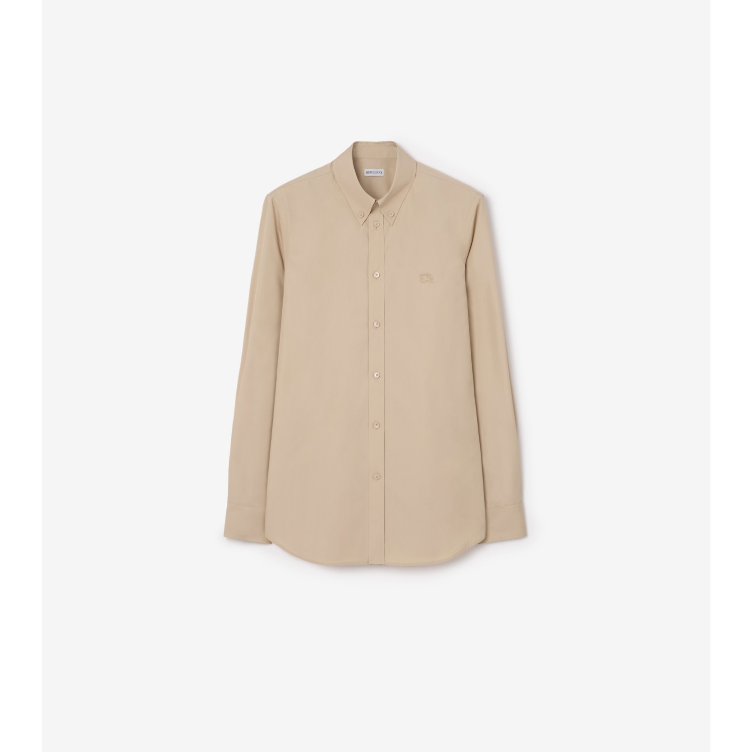 スリムフィット コットンシャツ