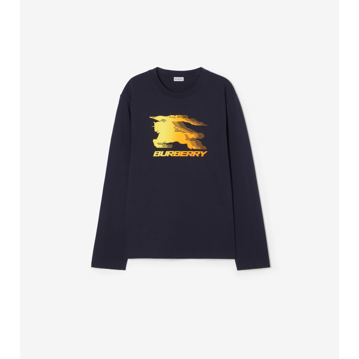 T-shirt à manches longues en coton Knight