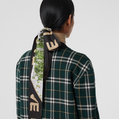 burberry skinny scarf