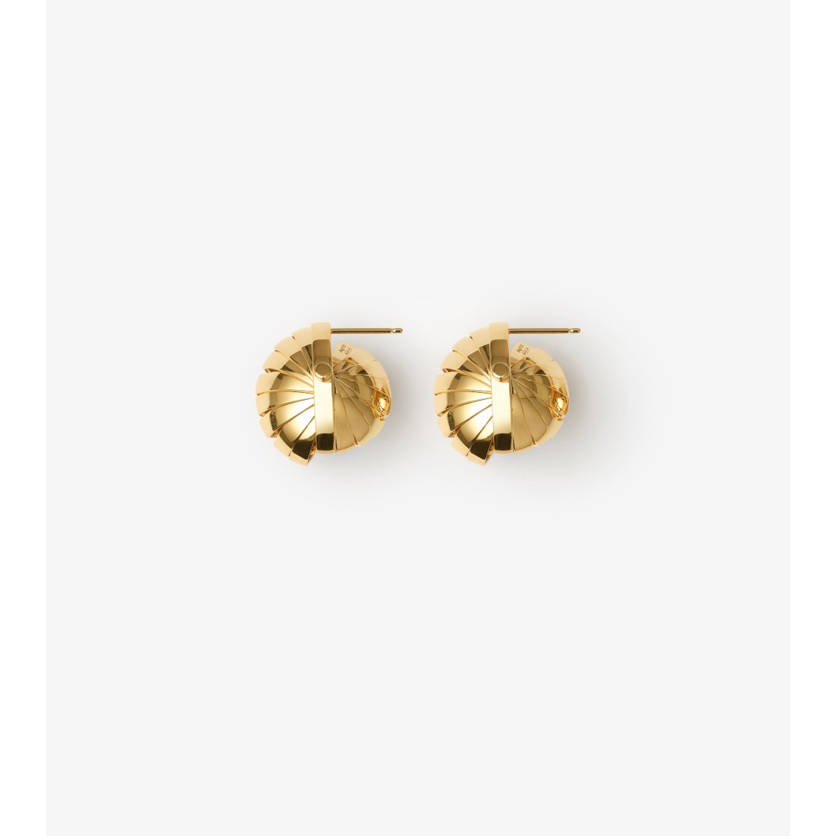Burberry Armour Earrings In Gold