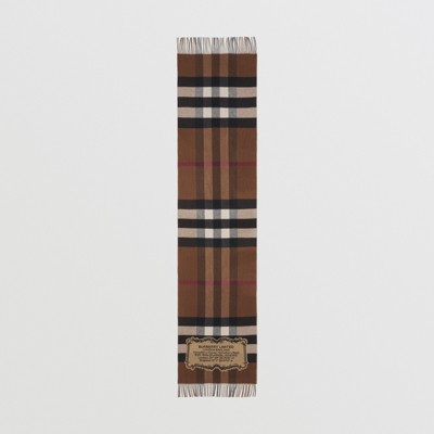 burberry house check cashmere scarf