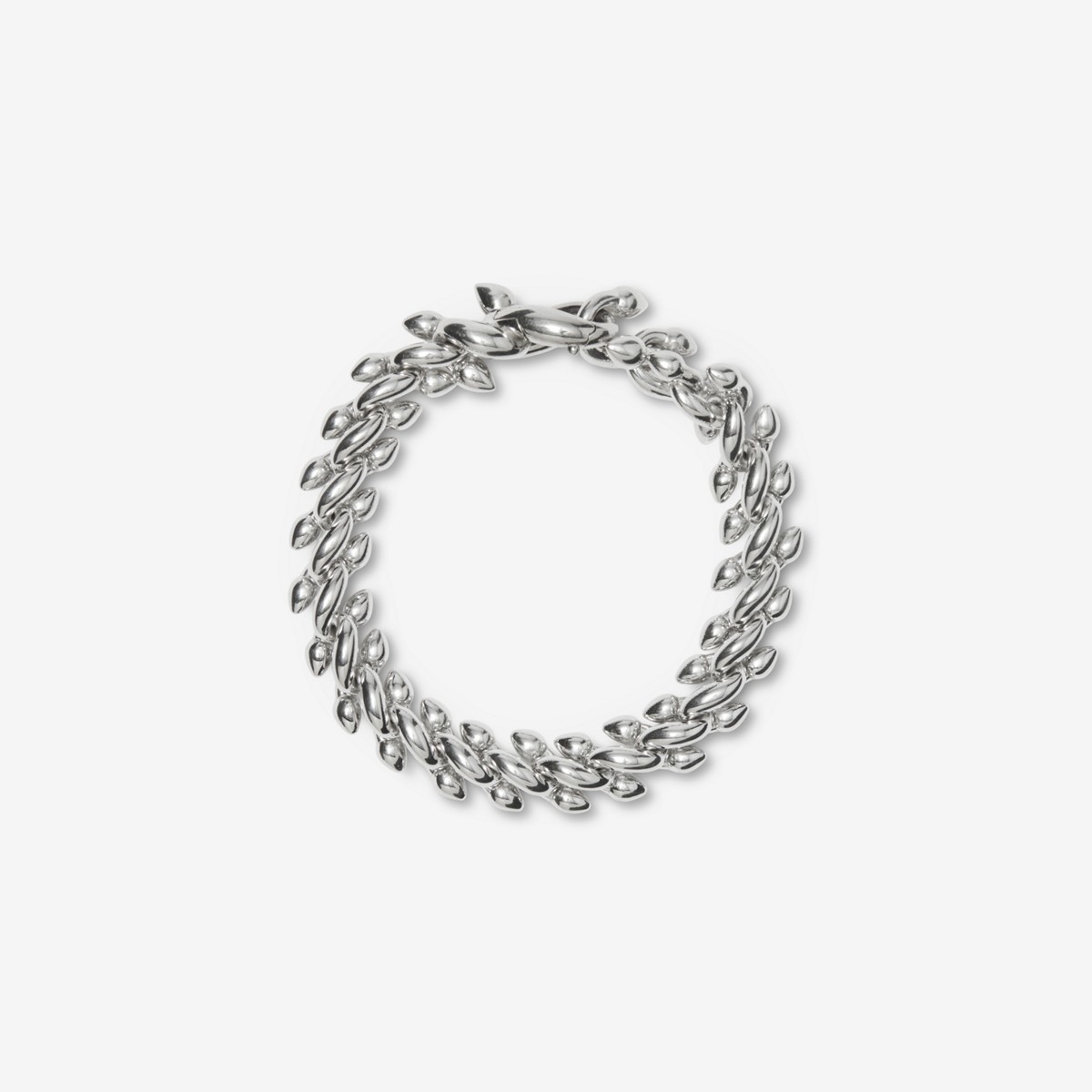 Burberry Spare-chain Silver Bracelet