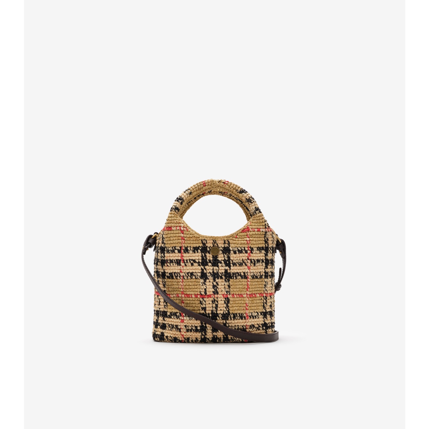 Mini Margate Tote in Sand beige - Women | Burberry® Official