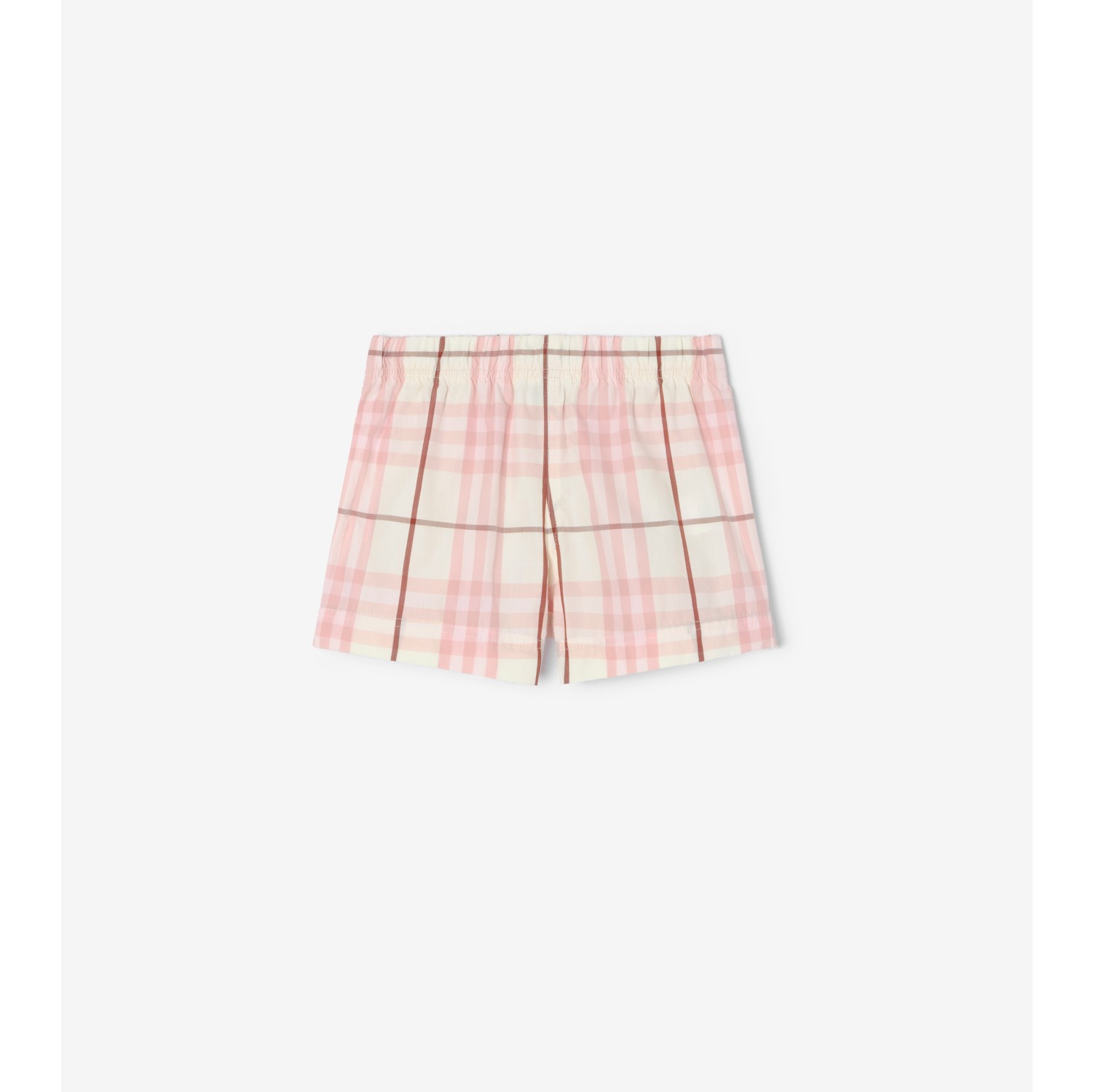 Short en coton Check